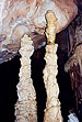 Пещера Мраморная, сталагмиты